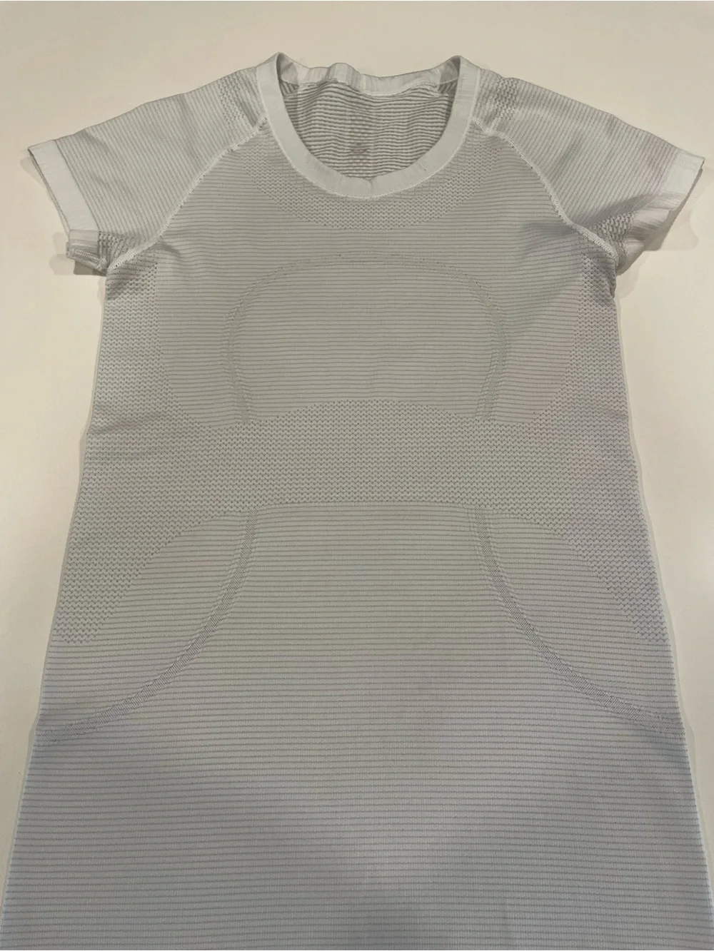 Lululemon Swiftly Tech Short Sleeve Crew - Heathered White